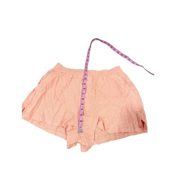 Abercrombie & Fitch Orange Womens Boxer Shorts Linen Size XS New - Picture 6 of 7